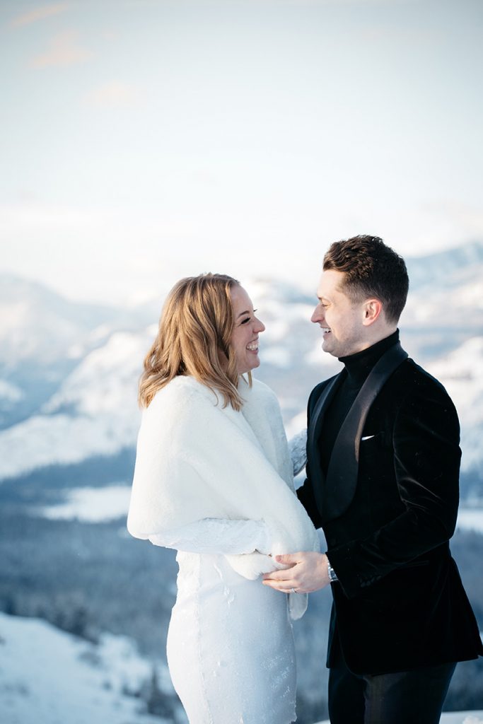 Winter Mountain Elopement