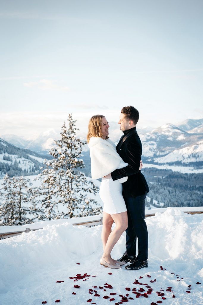 Winter Mountain Elopement