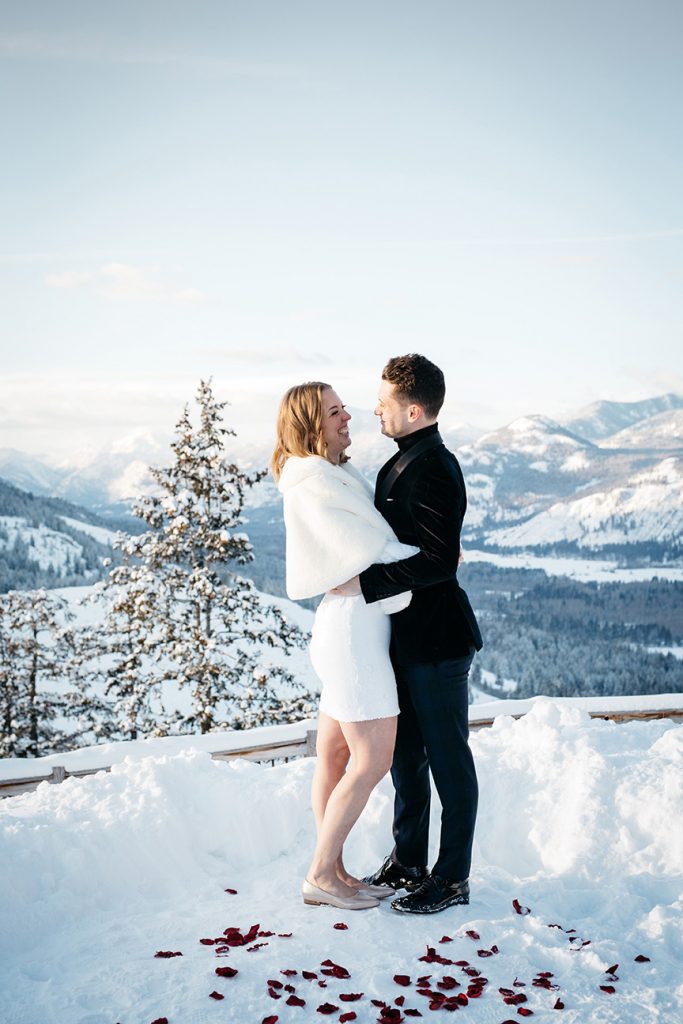 Winter Mountain Elopement
