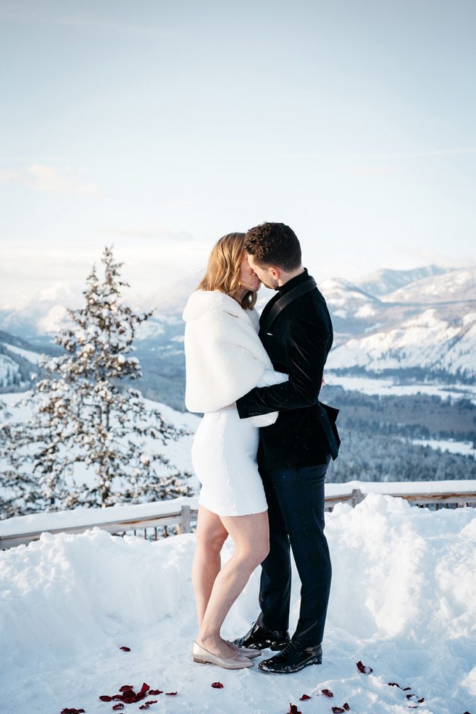 Winter Mountain Elopement