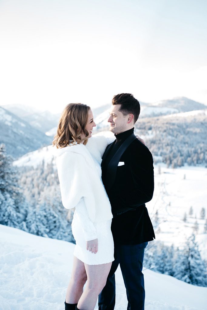 Winter Mountain Elopement