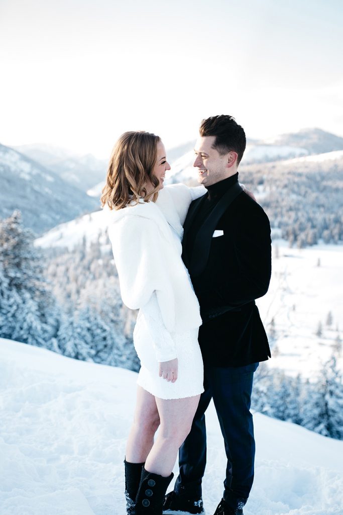 Winter Mountain Elopement