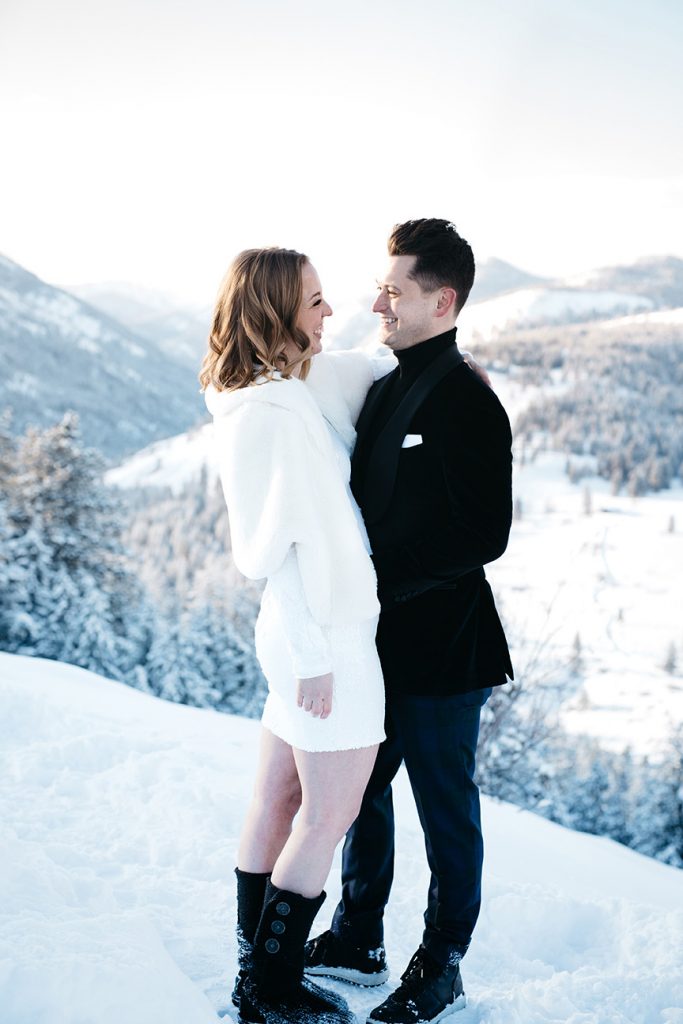 Winter Mountain Elopement