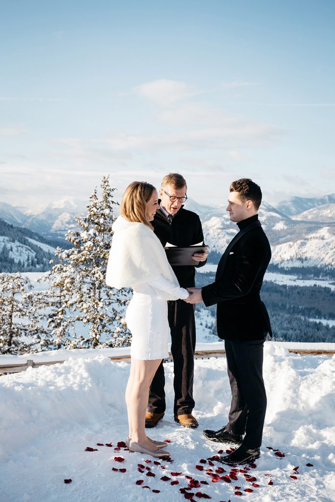 Winter Mountain Elopement