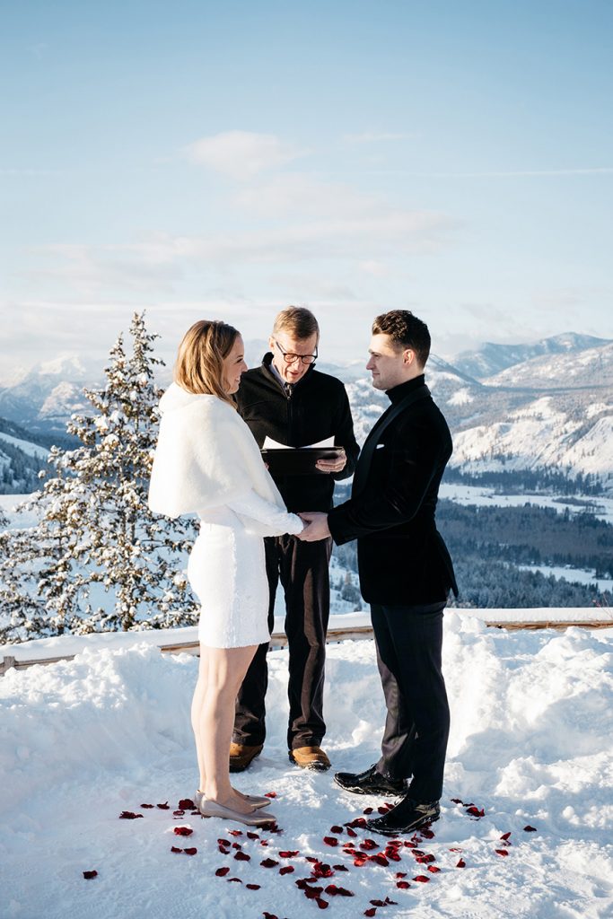 Winter Mountain Elopement
