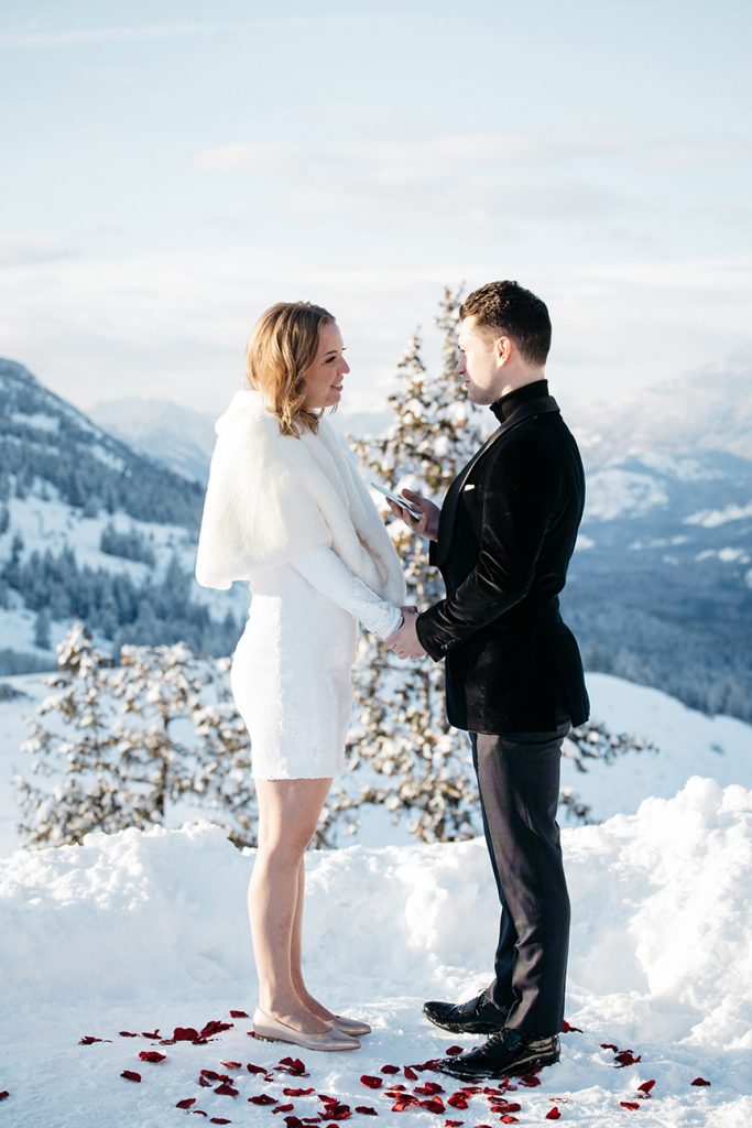Winter Mountain Elopement