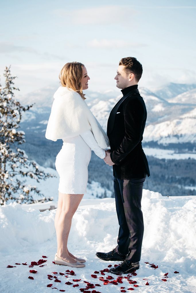 Winter Mountain Elopement