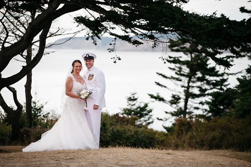 Whidbey Island Navy Wedding Photographer - Navy Wedding Portraits